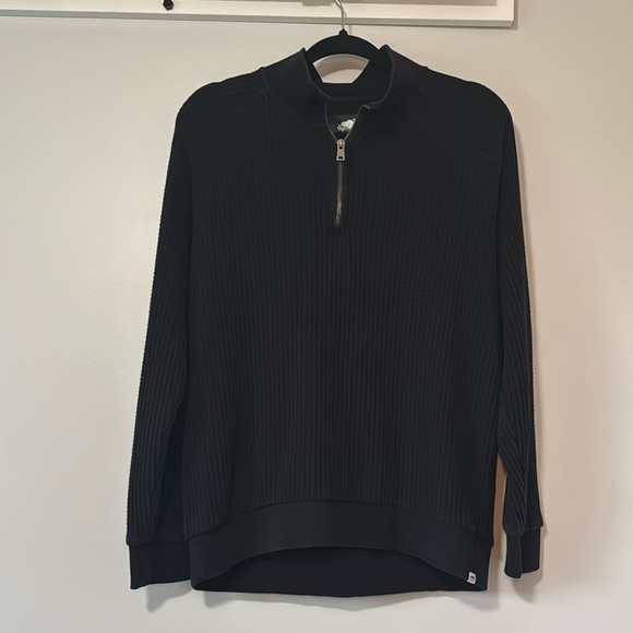 Roots Black Half-Zip Sweater - Picture 1 of 4